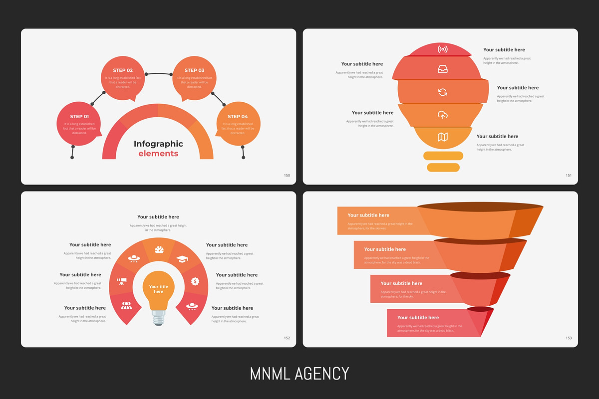 Massive Infographic Template, a Presentation Template by MNML Agency (Photo 51 of 63)