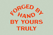 Basal I A Bold Sans Serif Font, a Sans Serif Font by Taylor Penton (Thumbnail 3 of 6)