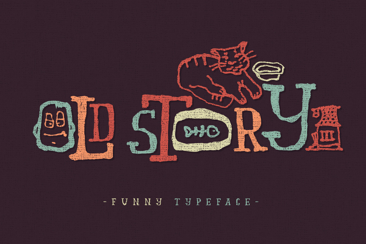 Old story typeface