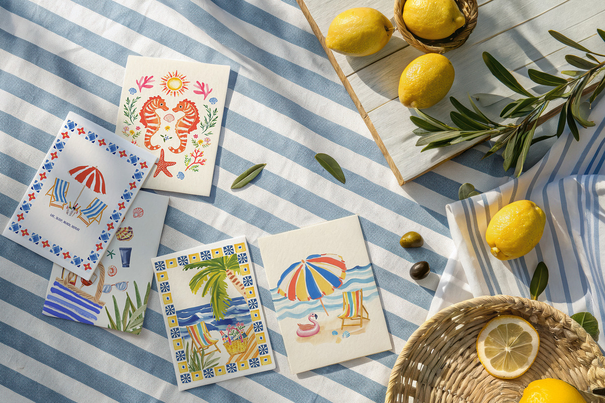 Whimsical Summer collection, a Seasonal Illustration by Polli Deeva (Photo 13 of 13)