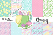 Cleaning Pattern, a Pattern Graphic by GlamArtZhanna (Thumbnail 3 of 3)