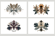 Heum Co. Botanical Inkblot Art, a Decorative Illustration by milatovar (Thumbnail 4 of 20)