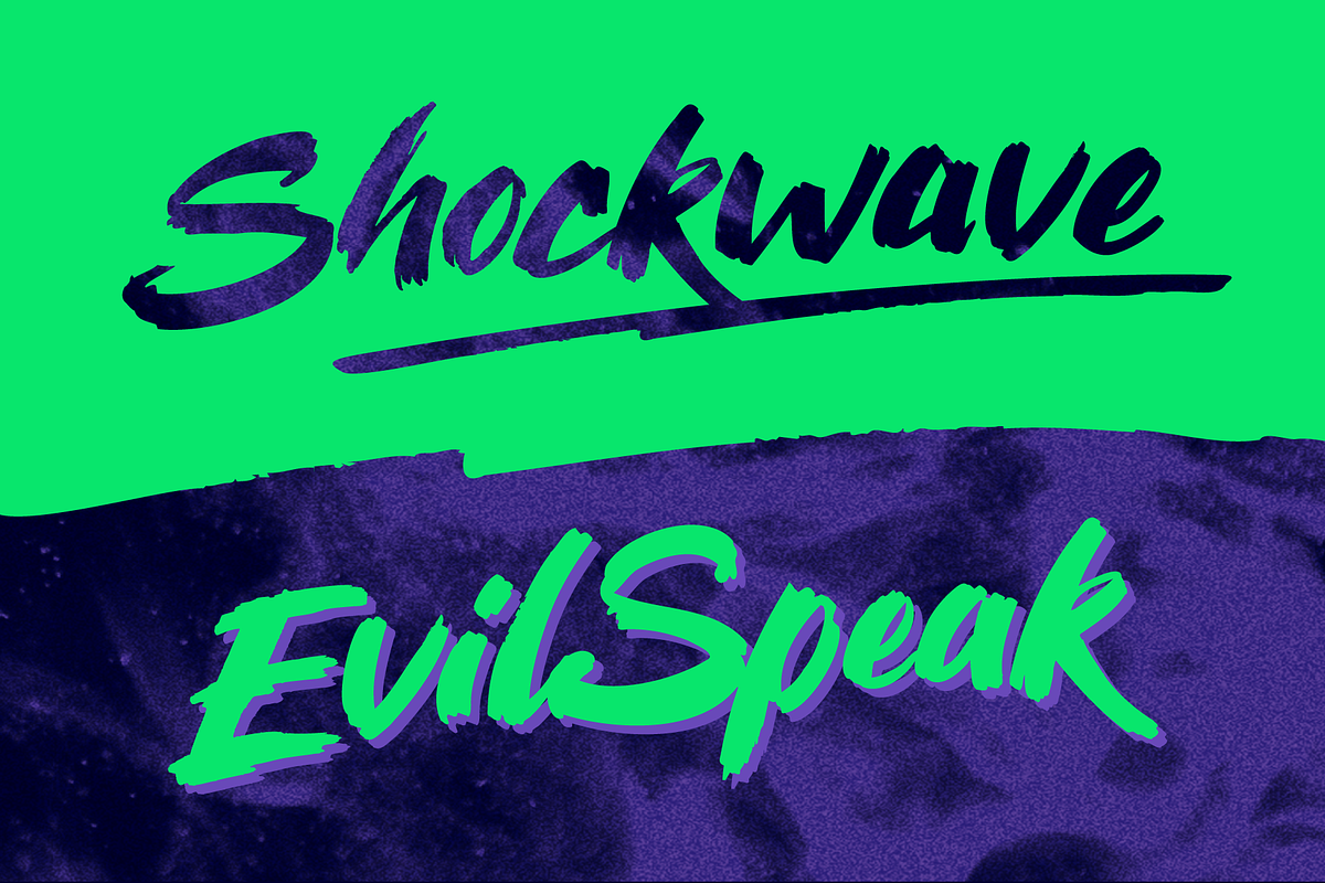 More Brains! Retro Horror Font, a Handwritten Font by Wingsart Studio (Photo 9 of 14)