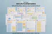 Life Planner Bundle 2022, a Templates & Theme by SizenS (Thumbnail 1 of 5)