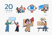 Human-Centered Workspace – Digital, a Work Illustration by CreativeValuation (Thumbnail 2 of 12)