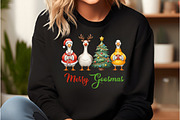 Funny Christmas PNG, an Illustration by DreamCafeArt (Thumbnail 4 of 6)