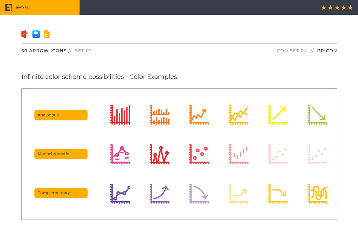 Pricon - Arrow Icon Set 02, a Presentation Template by Egotype (Photo 4 of 7)