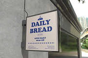 Store Front Logo Mockup, an Advertising Mockup by Bartama Graphic (Thumbnail 3 of 5)