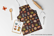 Retro Kitchen Tea & Coffee Clipart, a Food Illustration by Irina Ostapenko (Thumbnail 9 of 9)