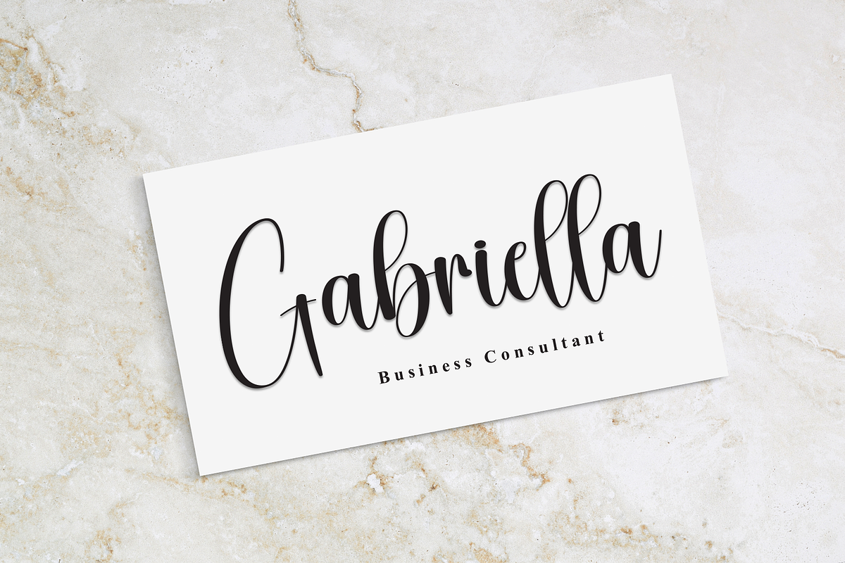 Cristian Angelina | Script Font, a Handwritten Font by Scratchones (Photo 5 of 9)