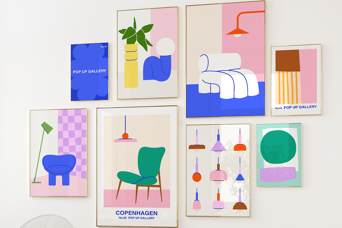 Wall Art Bundle | 449 Vector Posters, an Object Graphic by ArtFM (Photo 14 of 37)