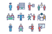 Pictograph Vector Icons, a Solid Icon by Vector Portal (Thumbnail 4 of 6)