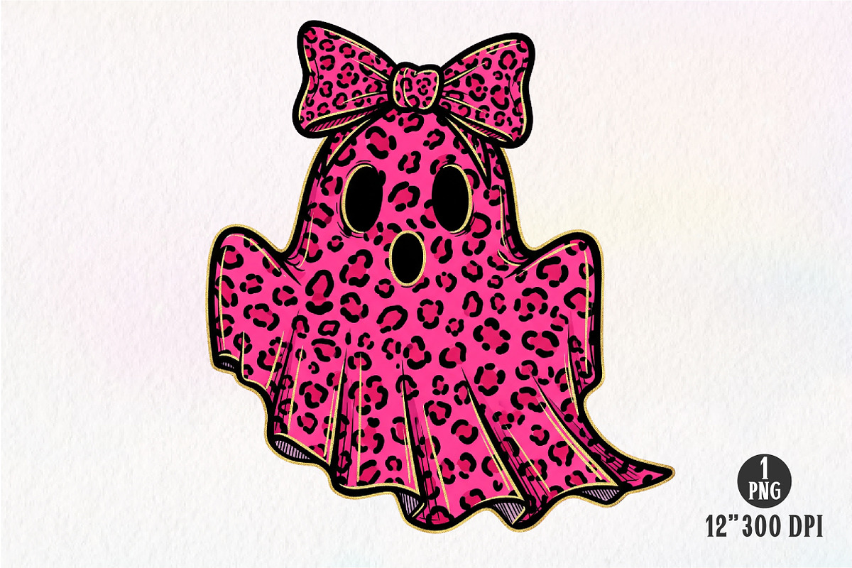Coquette Glitter Ghost Png Halloween, an Illustration by Dream Creation (Photo 1 of 5)