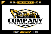 Heavy Equipment Vehicles Logo, a Branding & Logo Template by slLametDesigns (Thumbnail 1 of 6)