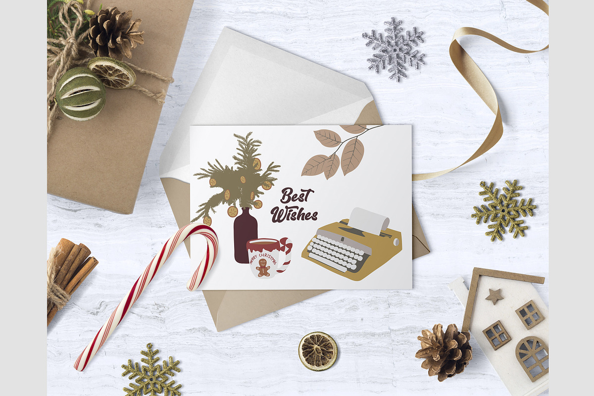 Cozy Winter clipart, a Decorative Illustration by ApetekMarket (Photo 5 of 7)