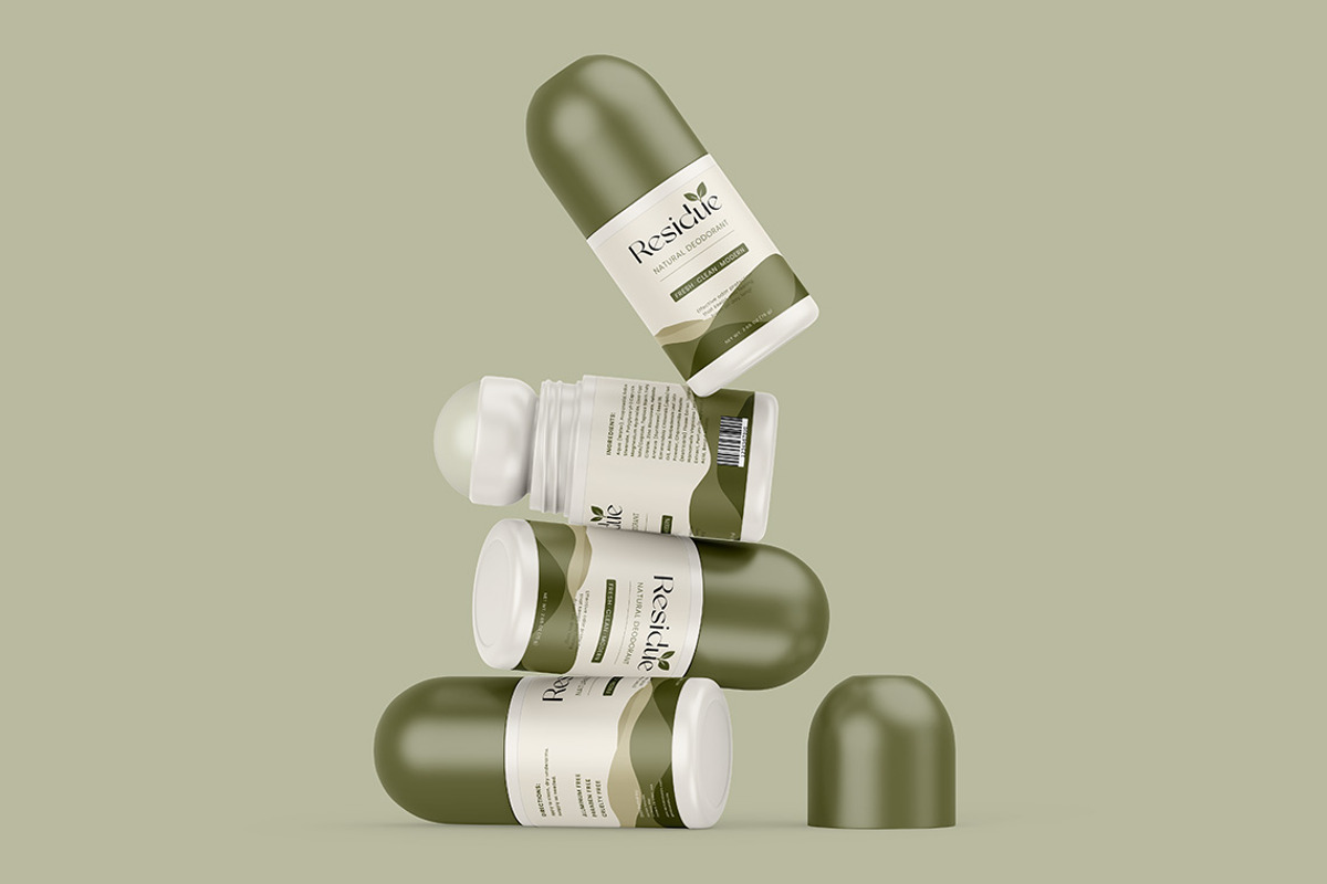 Deodorant Roll-On Mockups, a Packaging Mockup by Mockups Planet (Photo 5 of 5)