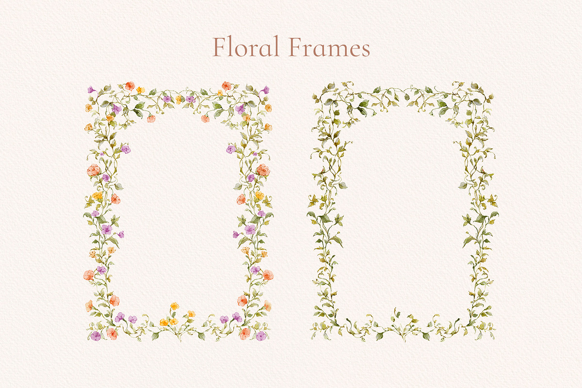 Wild Flower Clip art, a Decorative Illustration by Ekaproeka (Photo 6 of 10)