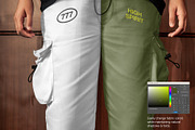 Cargo Pants Mockup Set, a Bottom Mockup by Mocktopia (Thumbnail 7 of 10)