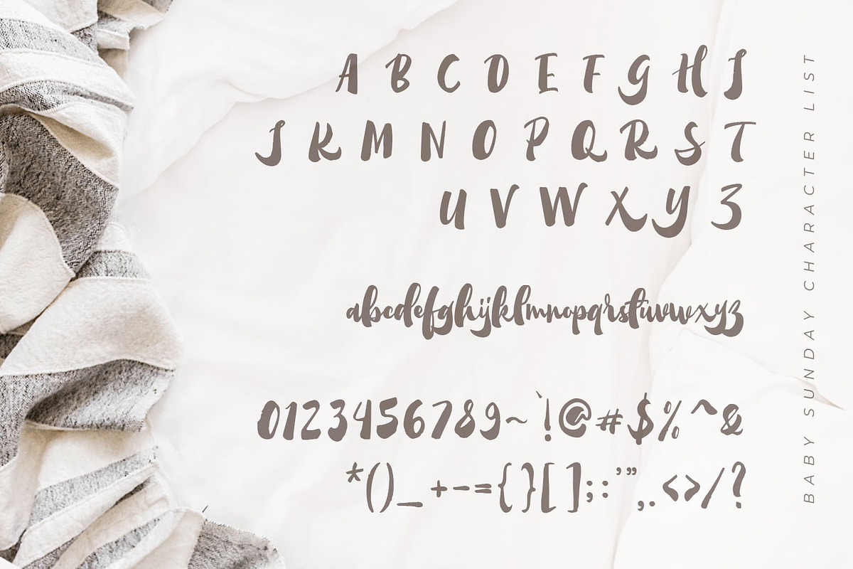 Baby Sunday, a Script Font by Typia Nesia (Photo 8 of 11)