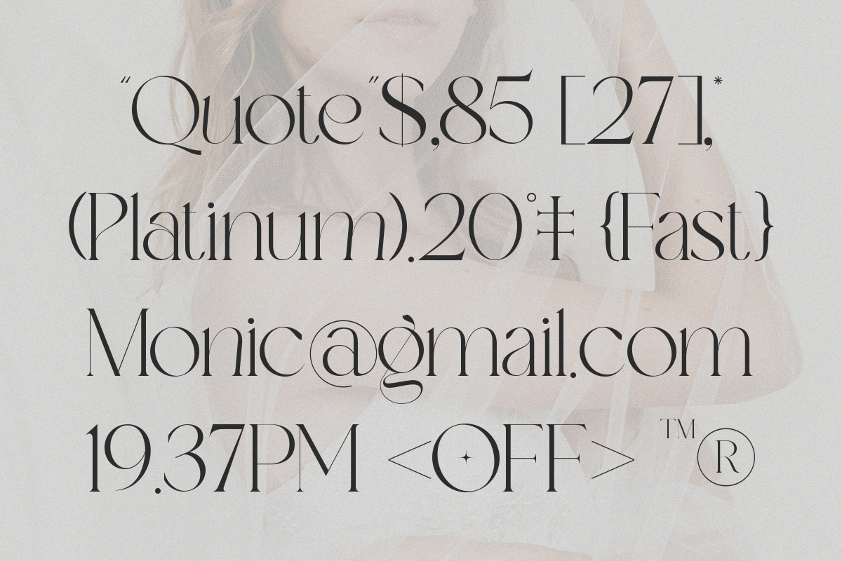 Ultra Monic | Serif Display, a Serif Font by Taboja Studio (Photo 10 of 10)