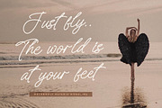 Melankoly Asteria Monoline Font, a Script Font by Letterena Studios Script (Thumbnail 9 of 15)
