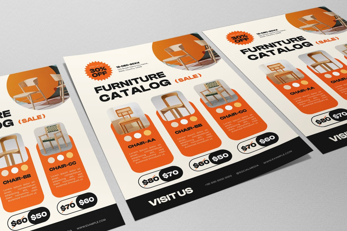 Furniture Product Catalog Promo preview 3