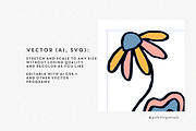 Retro Spring Vector Pattern Set, a Pattern Graphic by Palette Pursuit (Thumbnail 9 of 13)