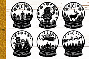 Christmas Snow Globe Bundle, a Graphic by Digital_Craftyfox (Thumbnail 4 of 15)