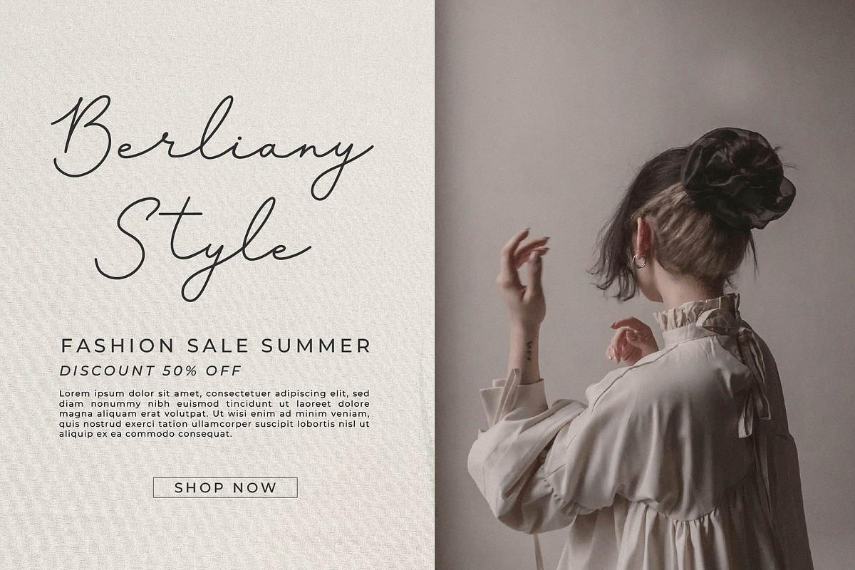 Pasttemy | Monoline Stylish Script, a Script Font by Denustudios (Photo 5 of 15)