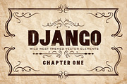 Django Wild West ( Western Badges ), an Object Graphic by TSV Creative (Thumbnail 1 of 5)