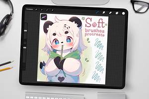 Soft Sketch Brush Set for Procreate