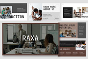 Raxa : Business Pitch Powerpoint, a Presentation Template by Punkl Camp (Thumbnail 1 of 16)