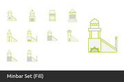 Over 100 Islamic Icons Set, an Outline Icon by UX Monster (Thumbnail 8 of 14)