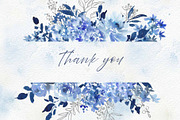 Watercolor Blue Roses with Birds, an Object Graphic by Sawango Designs (Thumbnail 13 of 13)