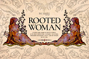 Rooted Woman | Sacred Feminine, a Person Illustration by Ink Stories (Thumbnail 1 of 16)