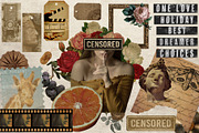 26 Vintage Collage Elements, an Object Graphic by Studio Angel Arts (Thumbnail 2 of 3)