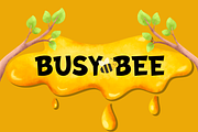 Busy Bee - Cheerful Kids Font, a Sans Serif Font by Modestype Studio (Thumbnail 11 of 11)