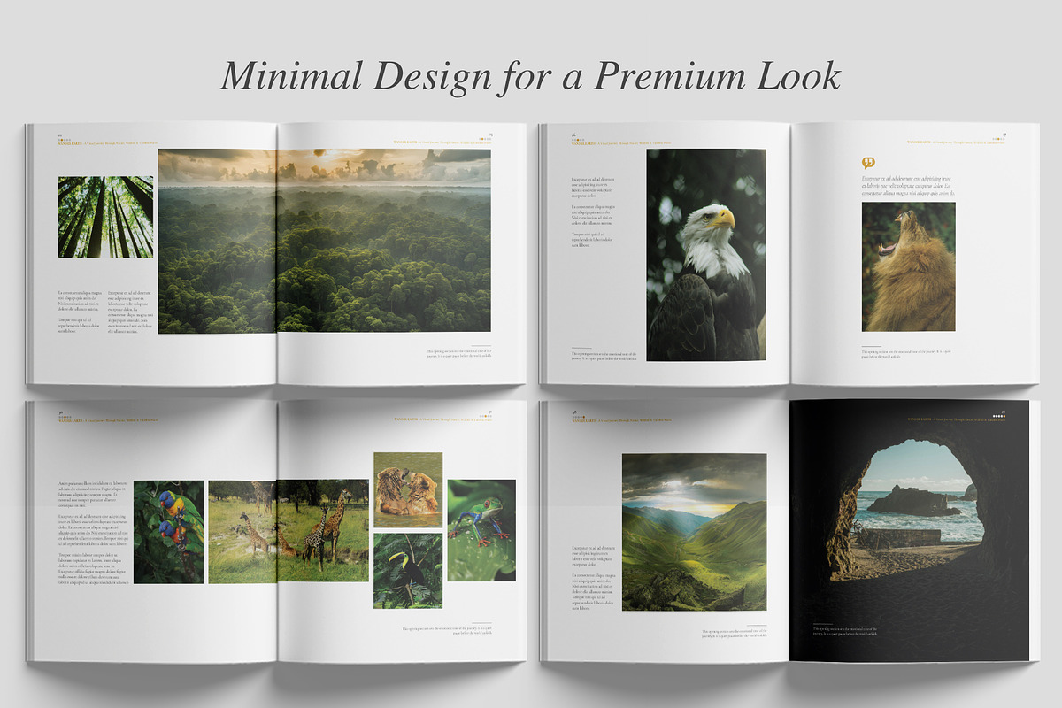 Minimalist Canva Coffee Table Book, a Magazine Template by Oshin Design (Photo 6 of 8)