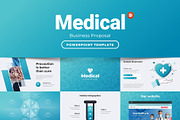 Medical Business PowerPoint, a Presentation Template by Presentation Templates (Thumbnail 1 of 6)