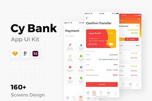 Cy Capital Bank App UI Kit