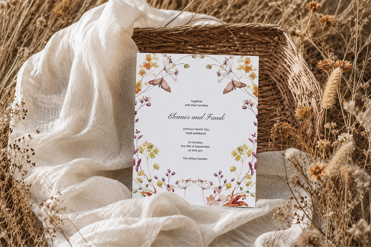 Autumn Meadow Watercolor Florals, a Seasonal Illustration by Yuliia Lashevska (Photo 7 of 14)