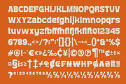 Blased - Retro Display Font, a Sans Serif Font by MaikoHatta (Thumbnail 5 of 7)