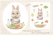 Bunny's kitchen adventures, an Animal Illustration by Mimomy (Thumbnail 5 of 10)