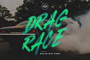 Drag Race - SVG Marker Font, a Font by Surplus Type Co (Thumbnail 1 of 5)