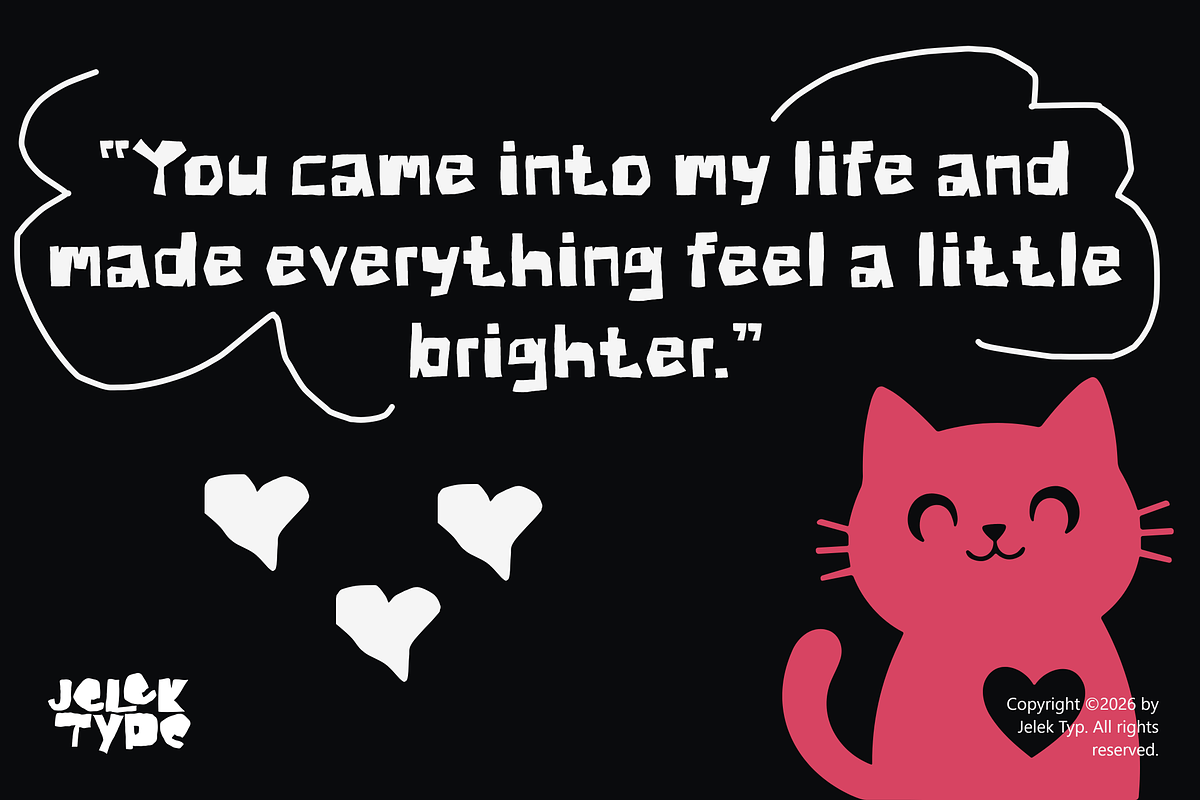 Vartos Citouz, a Handwritten Font by JelekType (Photo 5 of 8)