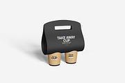 Coffee Cup Holder Mockup, a Product Mockup by MrLetters (Thumbnail 2 of 5)