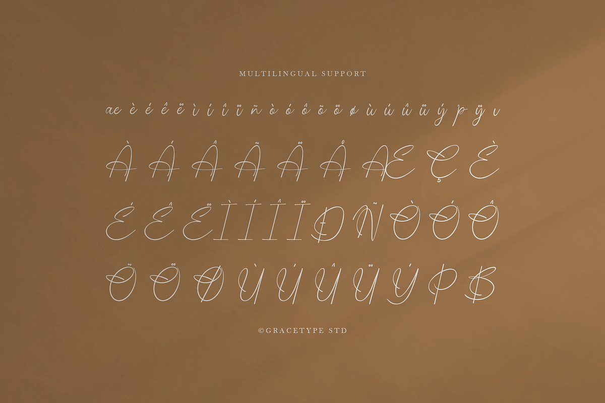 Pensthary | Classic Signature Script, a Script Font by gracetype_studio (Photo 11 of 12)