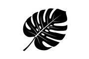 Monstera Leaf Silhouette Bundle, an Illustration by yasushie (Thumbnail 24 of 31)