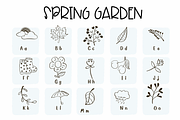 Spring Garden | Symbols Fonts, a Symbol Font by Sirinart (Thumbnail 2 of 7)