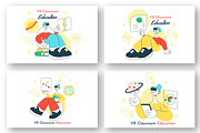 10 VR Classroom Education, an Education Illustration by denayunebgt (Thumbnail 2 of 4)